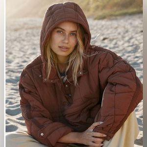 EUC Free People Pippa Pullover Puffer.